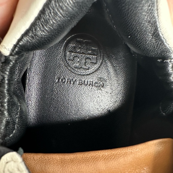Tory Burch woman’s Sneakers in Black, White, and Brown - Picture 6 of 16